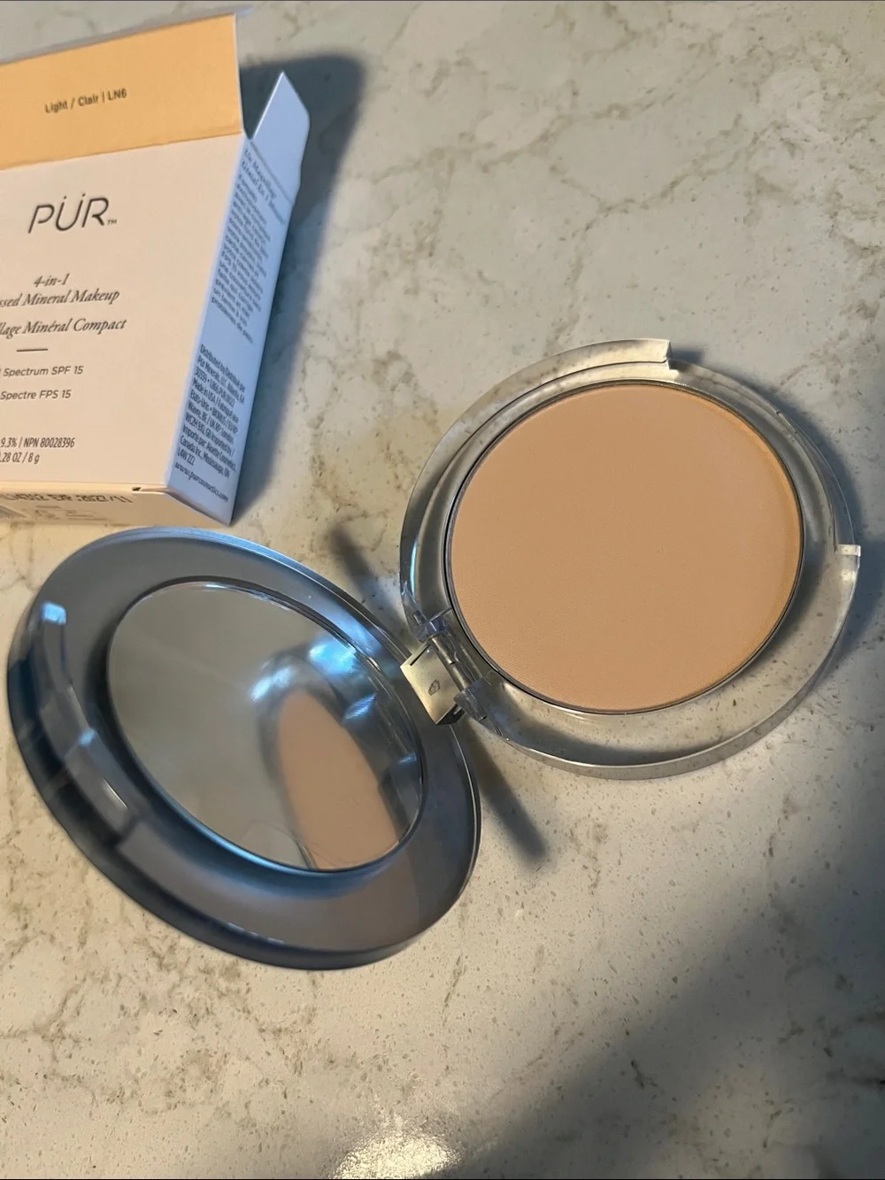 NWT PUR 4-IN-1 Pressed Mineral Makeup Broad Spectrum SPF 15 / LN6
